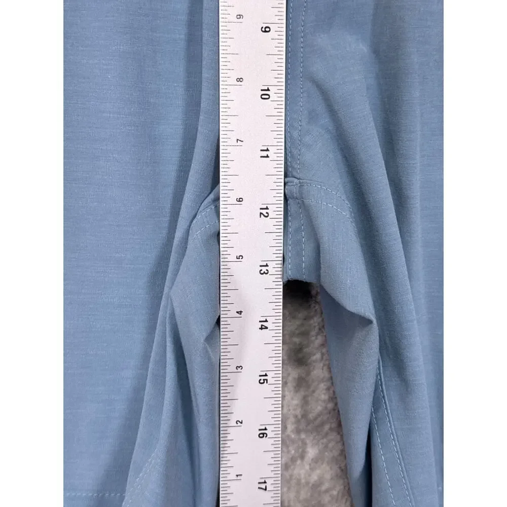 Faherty All Day Shorts 33 Mens Blue 9